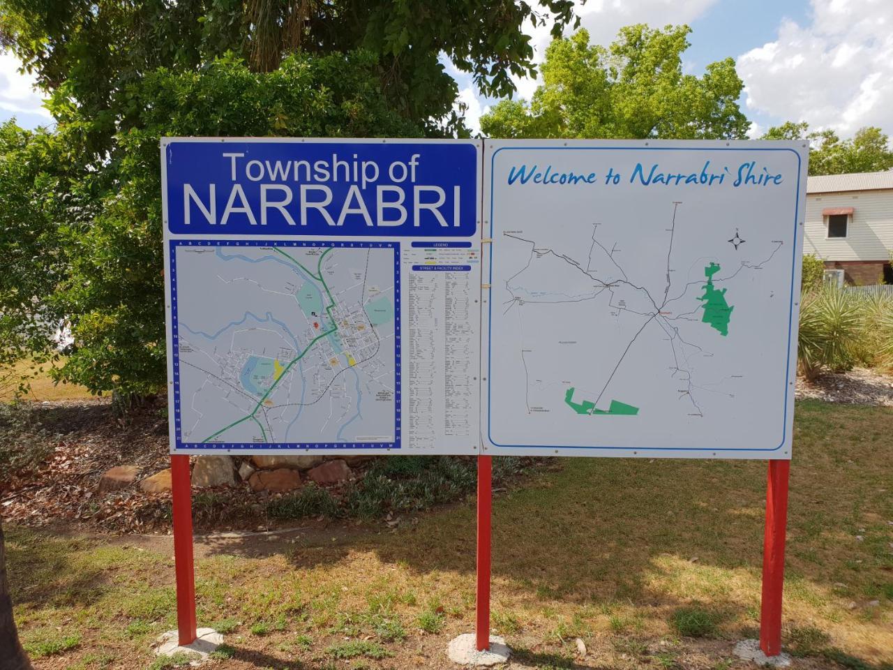 Narrabri Motel&Caravan Park Bagian luar foto
